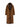 Birthe Long Rulams Coat, Tobacco Straight Suede