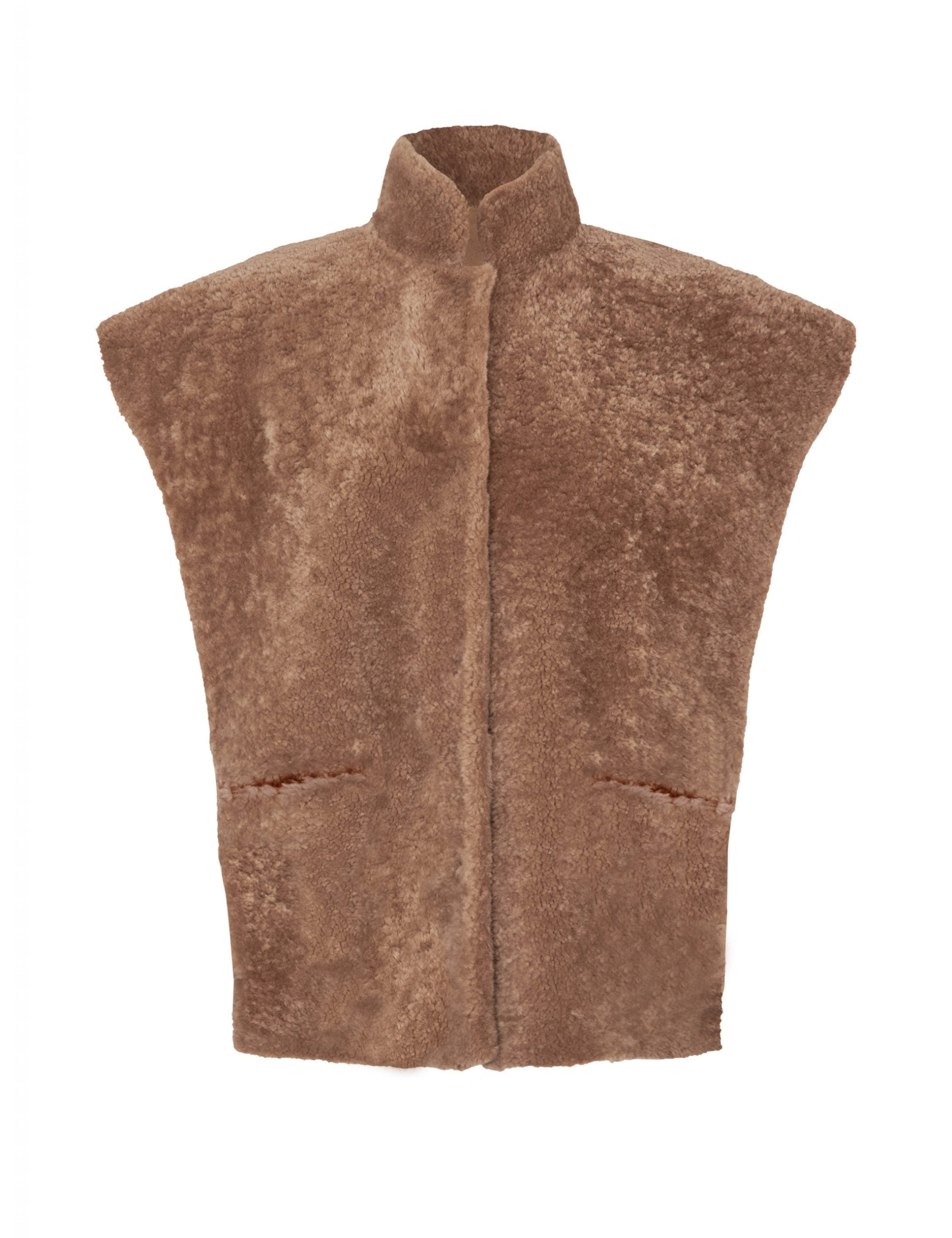 KATE VEST - Doodle Brown