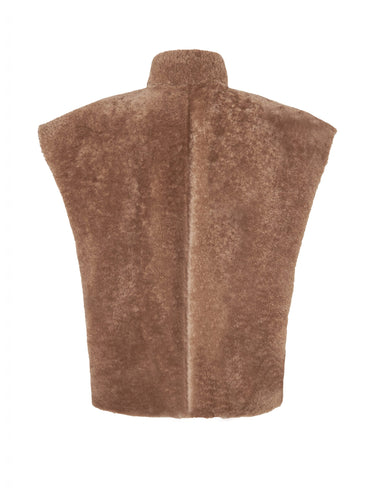 KATE VEST - Doodle Brown