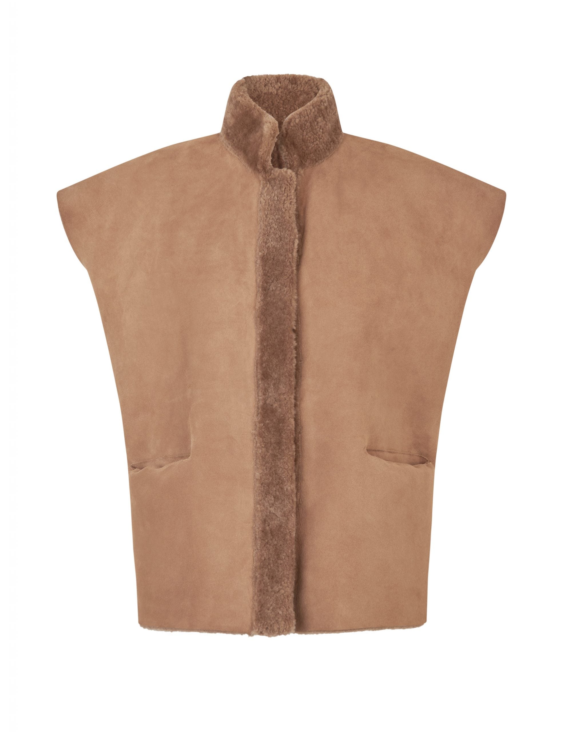 KATE VEST - Doodle Brown