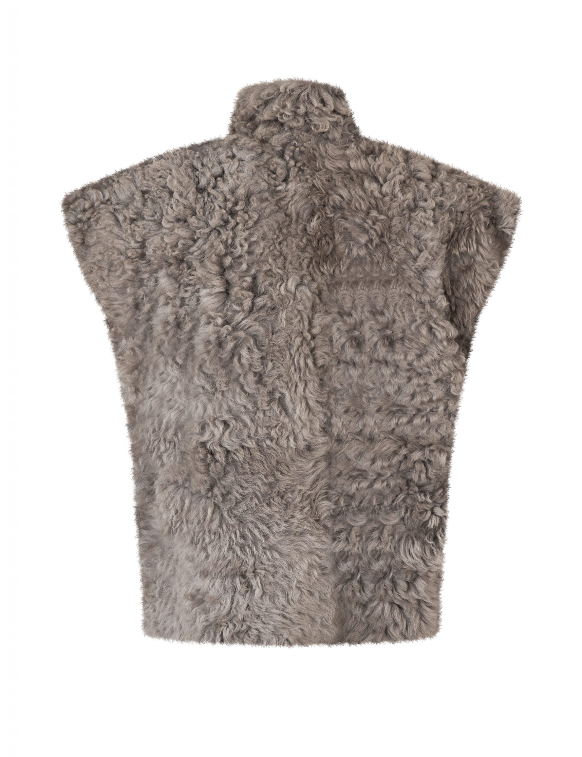 KATE VEST - Grey Green