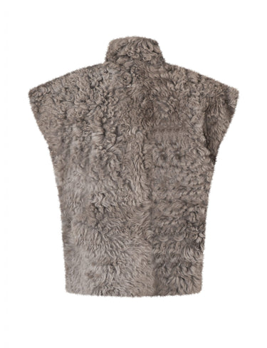 KATE VEST - Grey Green