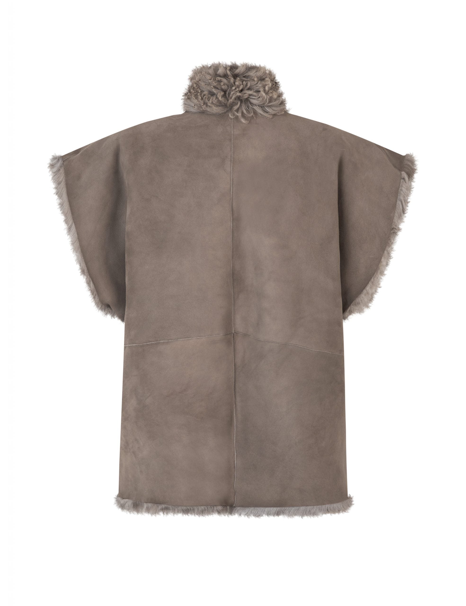 KATE VEST - Grey Green