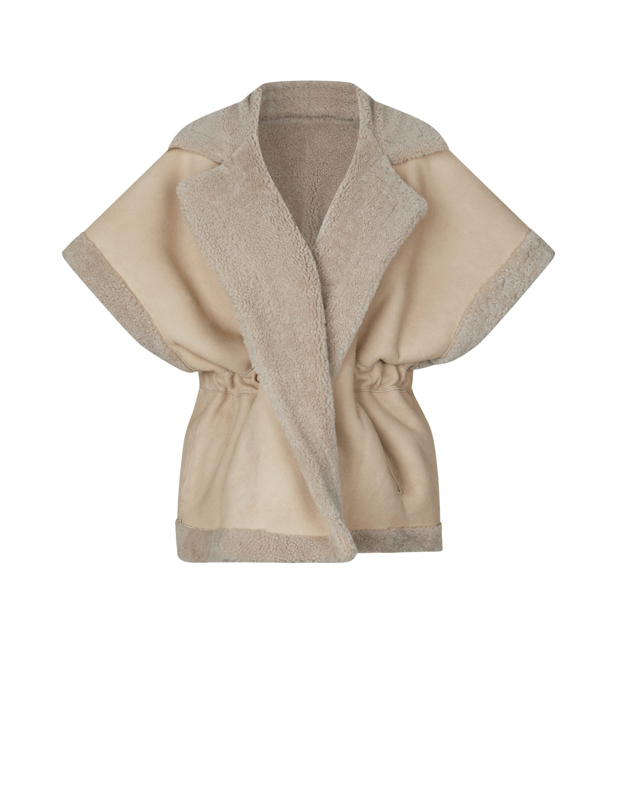 ASDIS - Beige Curly Suede