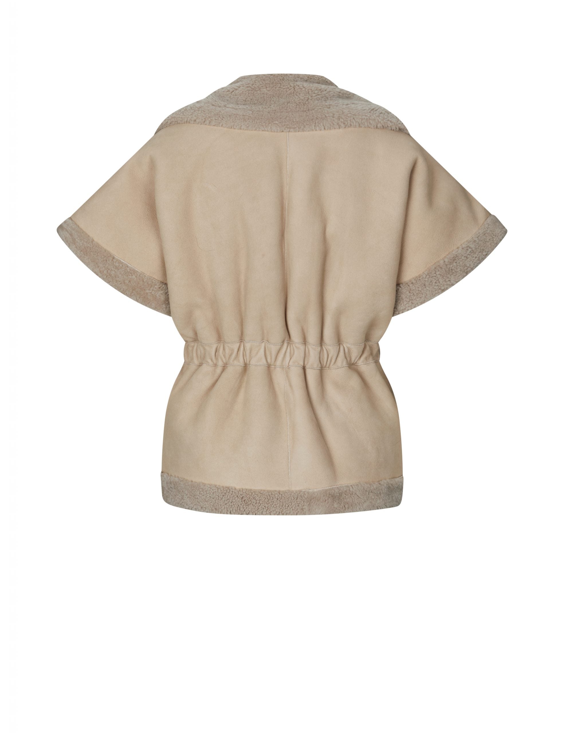 ASDIS - Beige Curly Suede