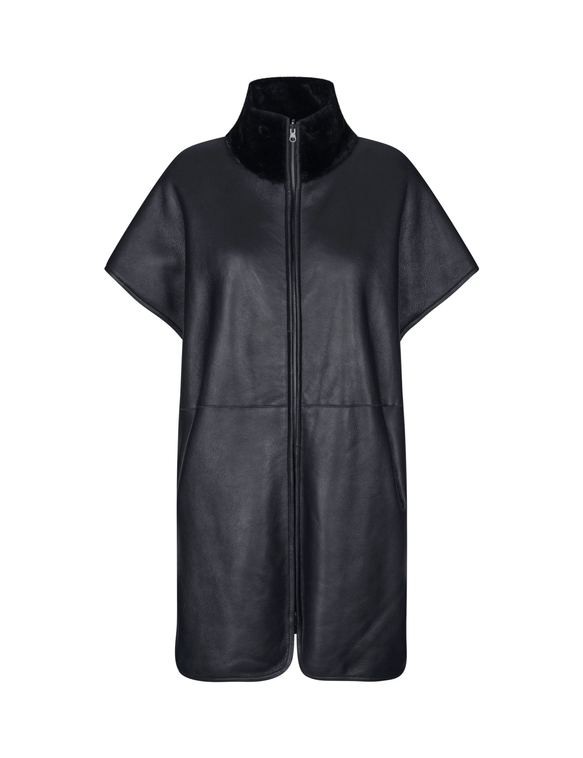 SANSA VEST - Dark blue Straight Nuplin