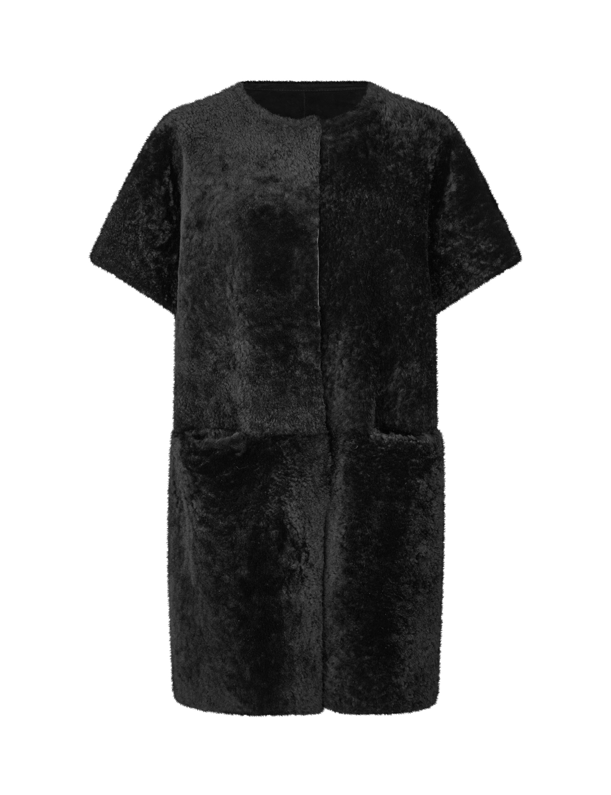 Baran - K-71 Curley Black suede