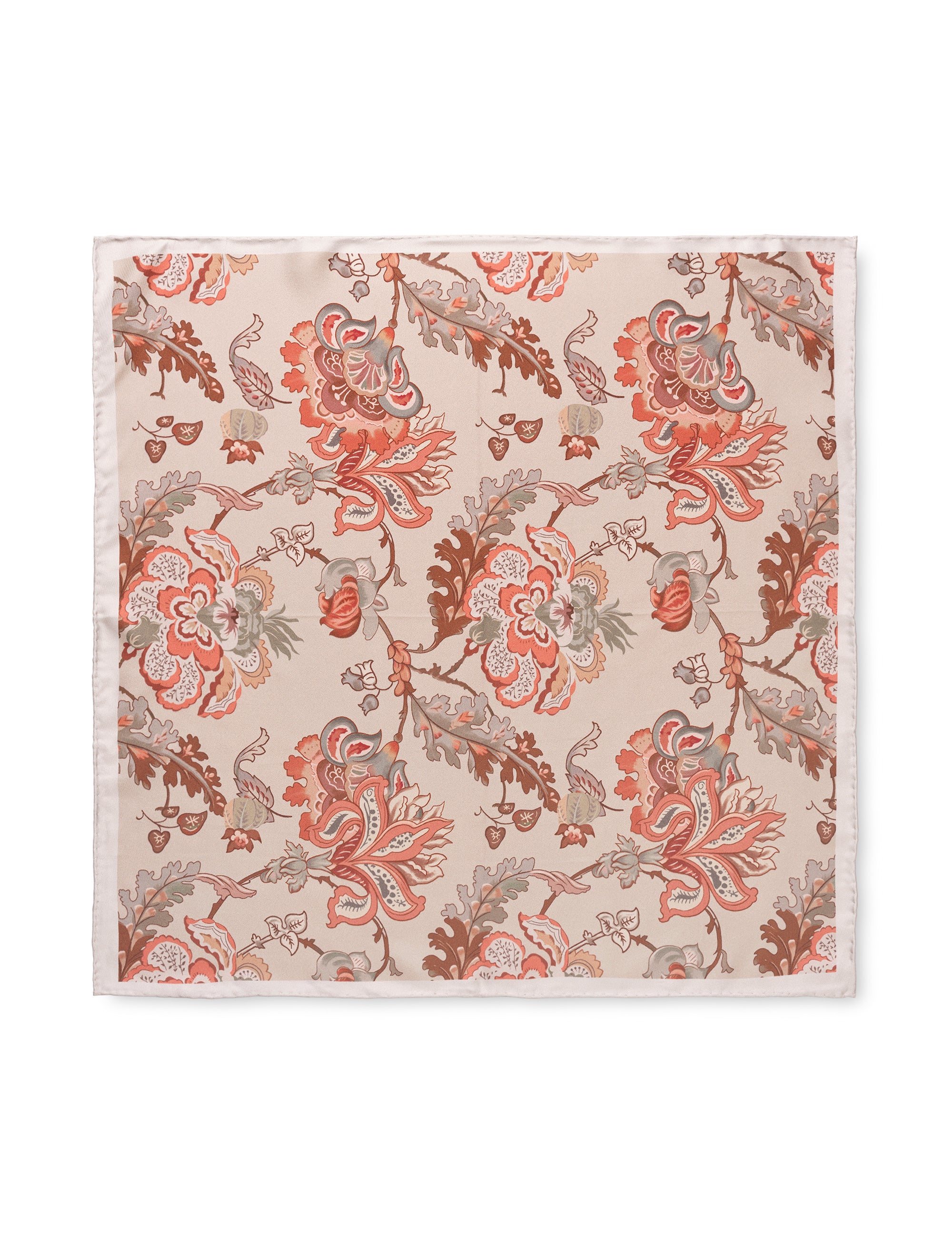 SILK SCARF - Old Antique Small