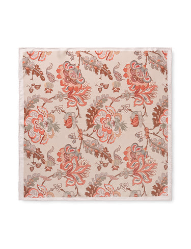 SILK SCARF - Old Antique Small