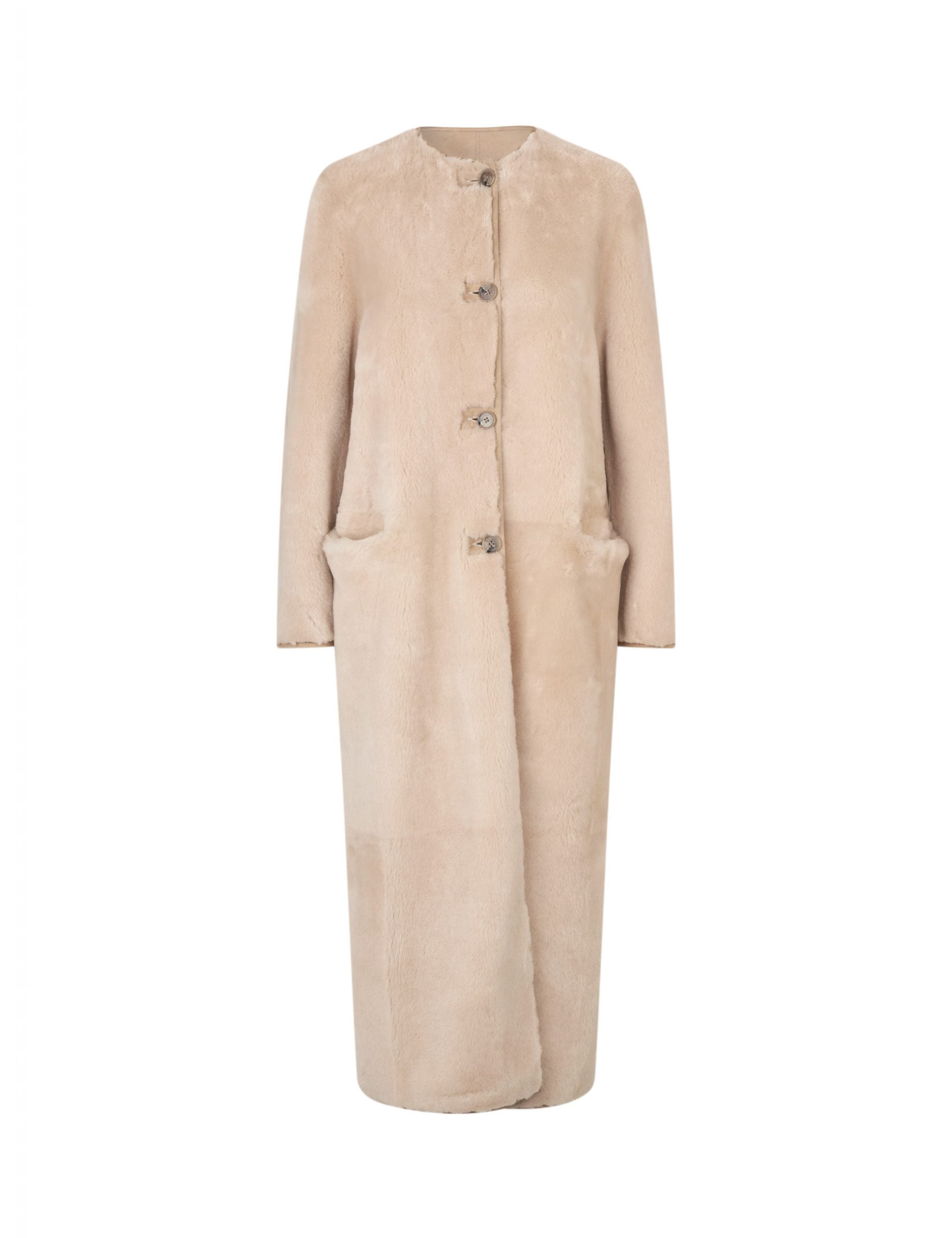 JOHANNE - New beige suede