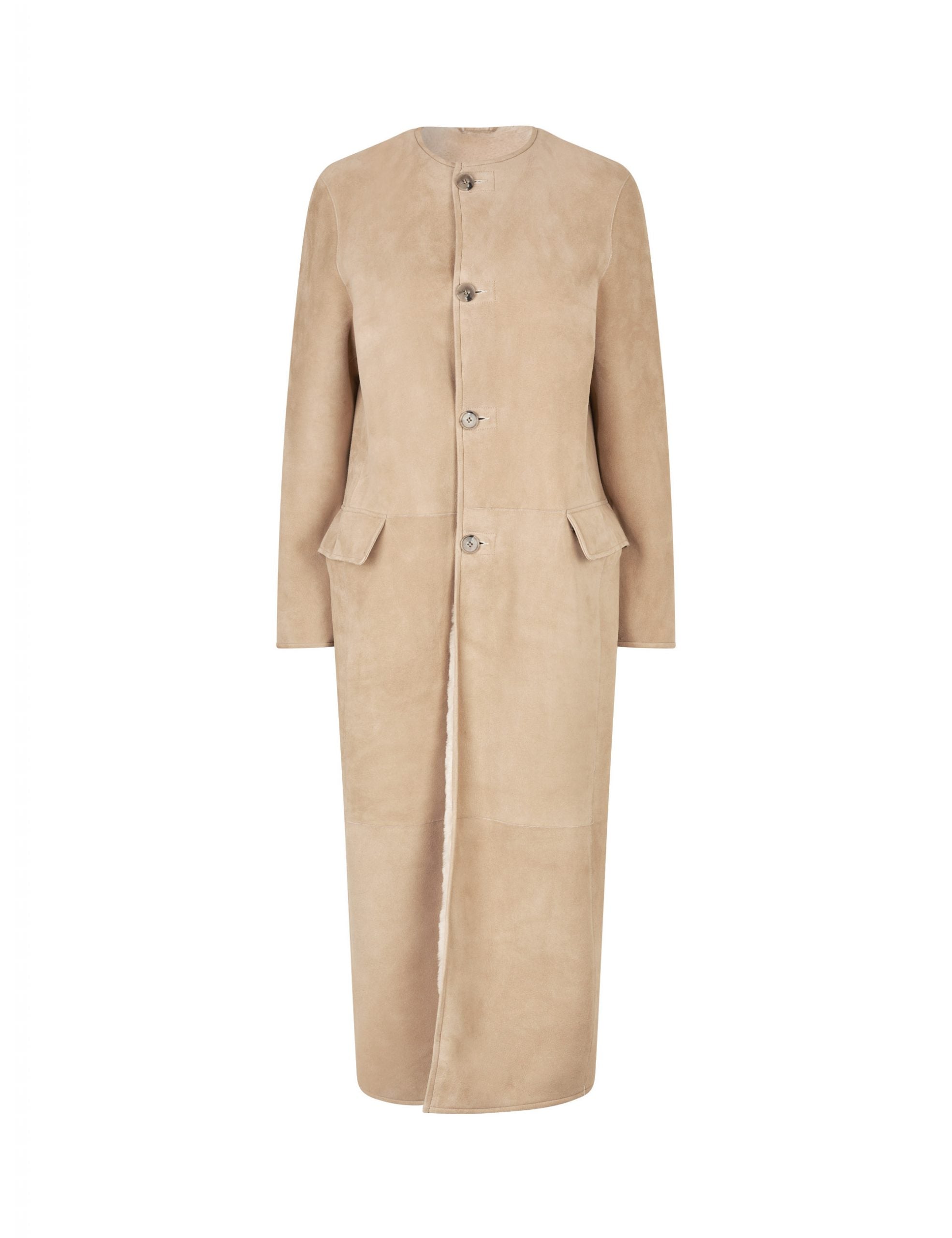 JOHANNE - New beige suede