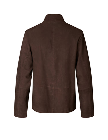 FELINA - Dark Brown - Suede