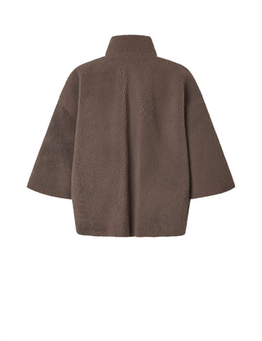 KATE - New Grey Curly suede