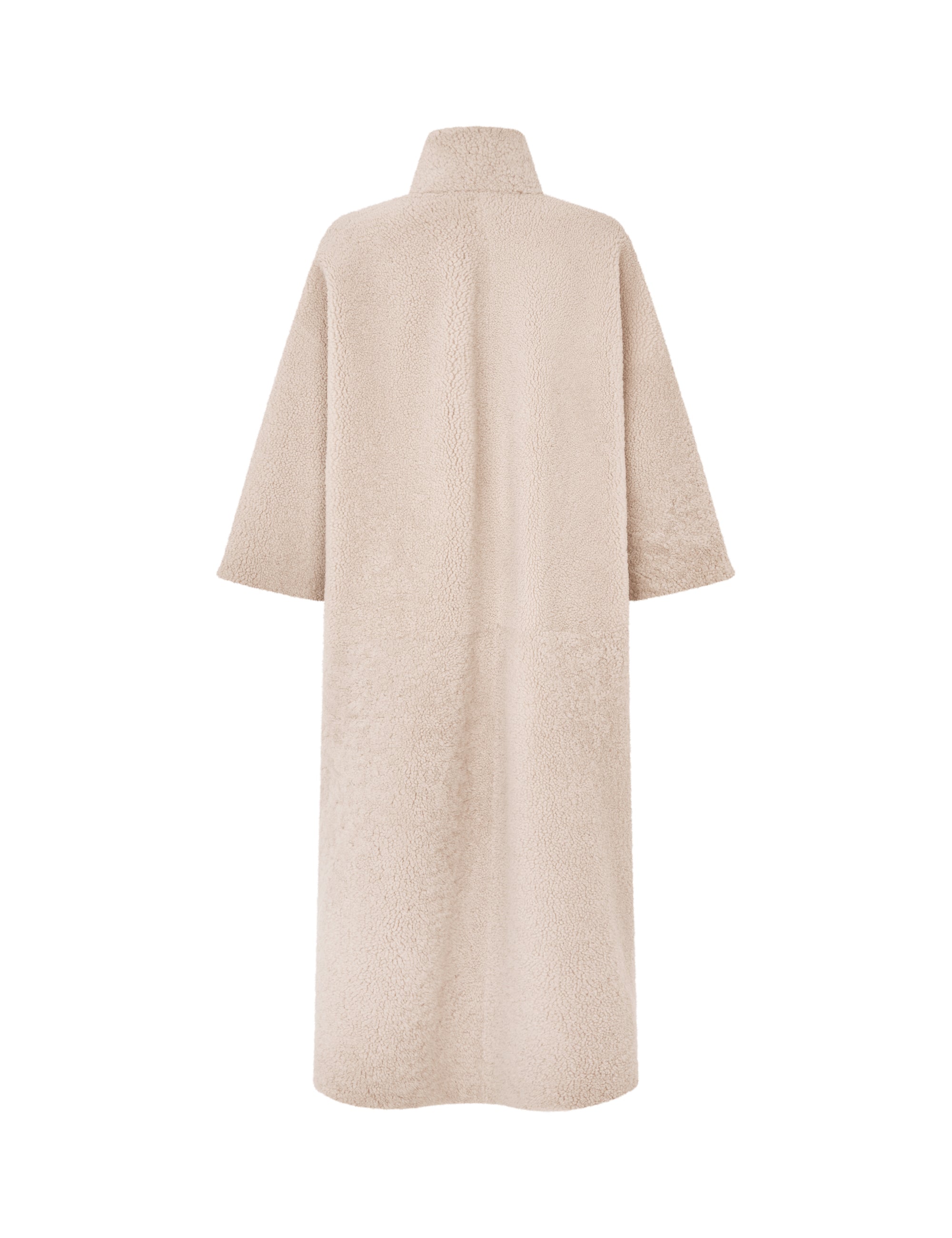 KATE LONG - K-66 Beige Curly Suede