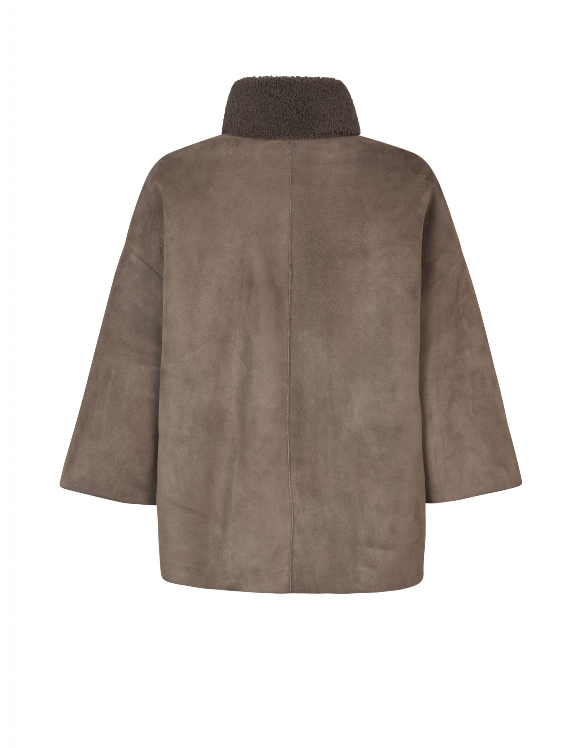 KATE - New Grey Curly suede