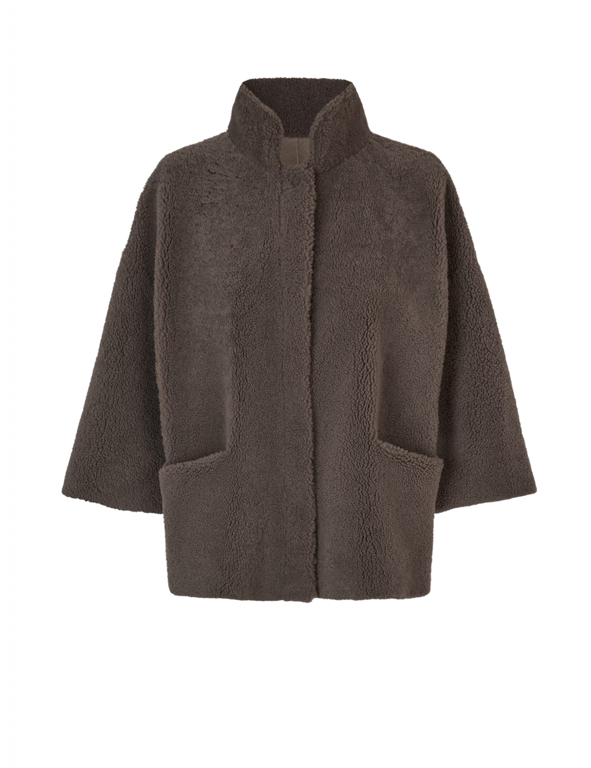 KATE - New Grey Curly suede