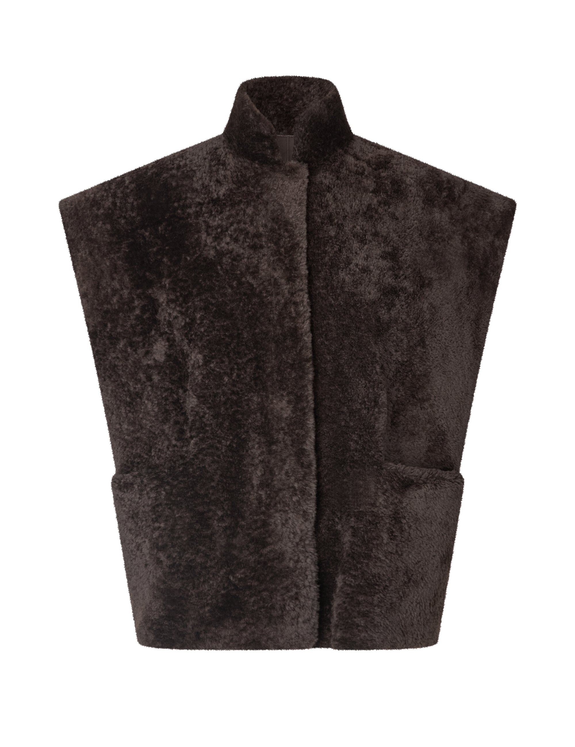 KATE VEST - Brown K-254