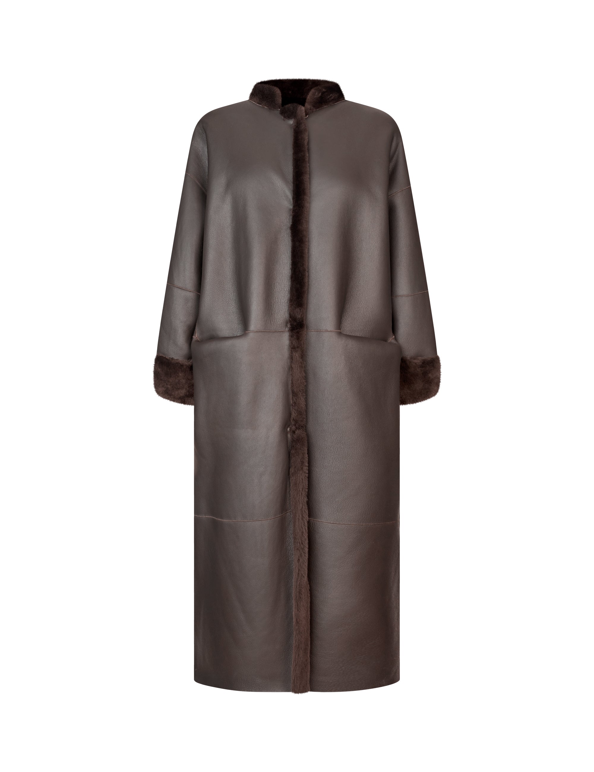 MARGIT LONG - Dark Brown Kb-36-SL Straight Nuplin