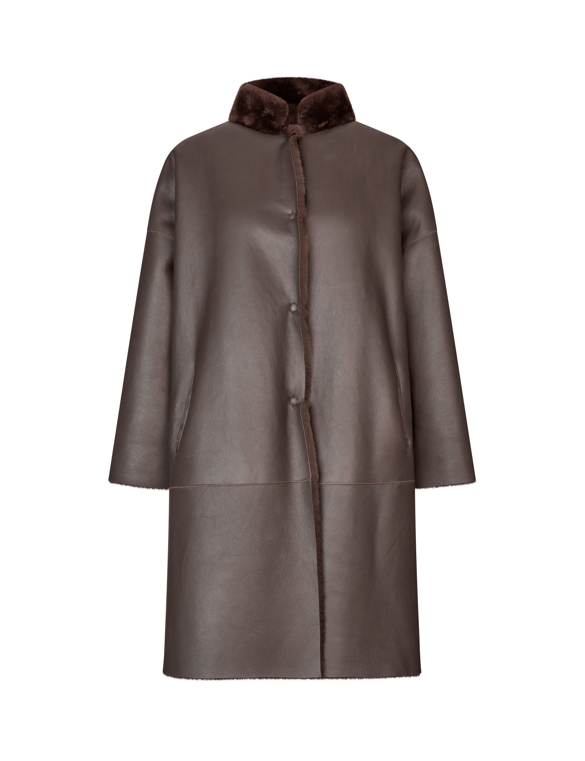 METHA SHORT - Dark Brown nuplin