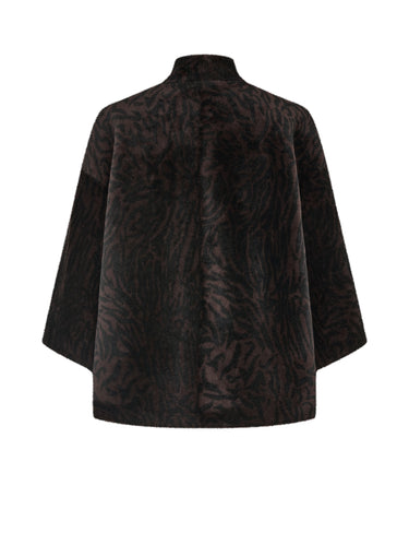OLGA - K-226 Animal Print Straight suede