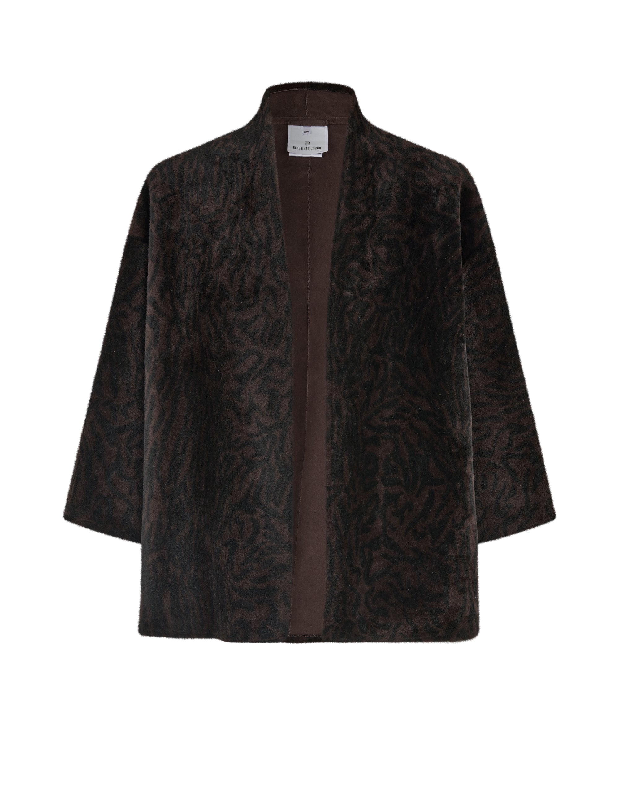 OLGA - K-226 Animal Print Straight suede