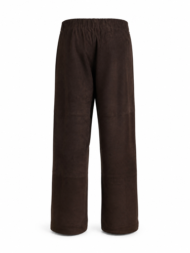 PIANE - Dark Brown suede
