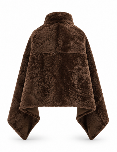 Pino Scarf Rulams Scarf, Brown Mkd Suede