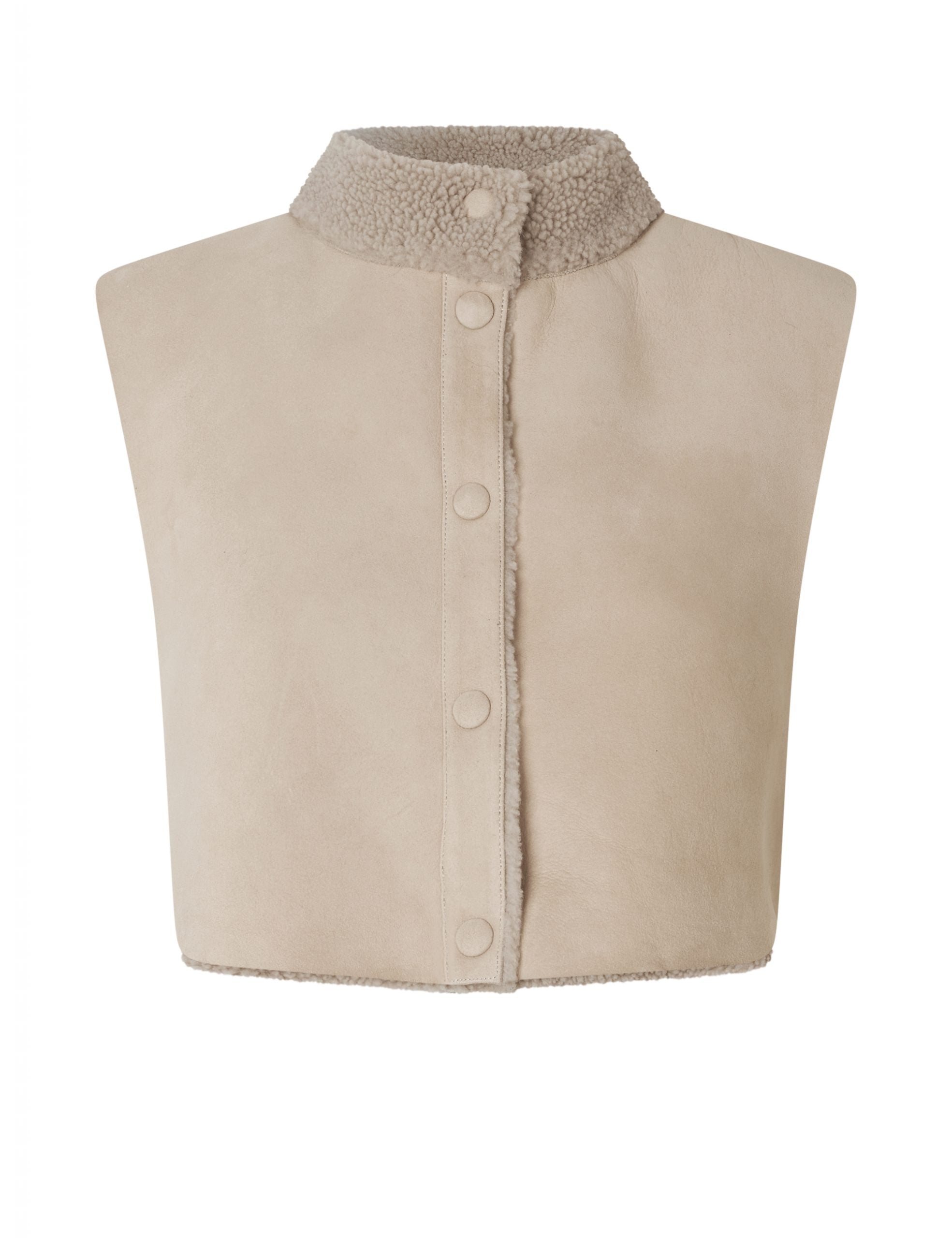 RAIN - Curley suede beige