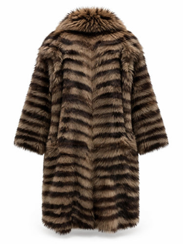 REBA - K-300 Brown Stripe Toscana Suede