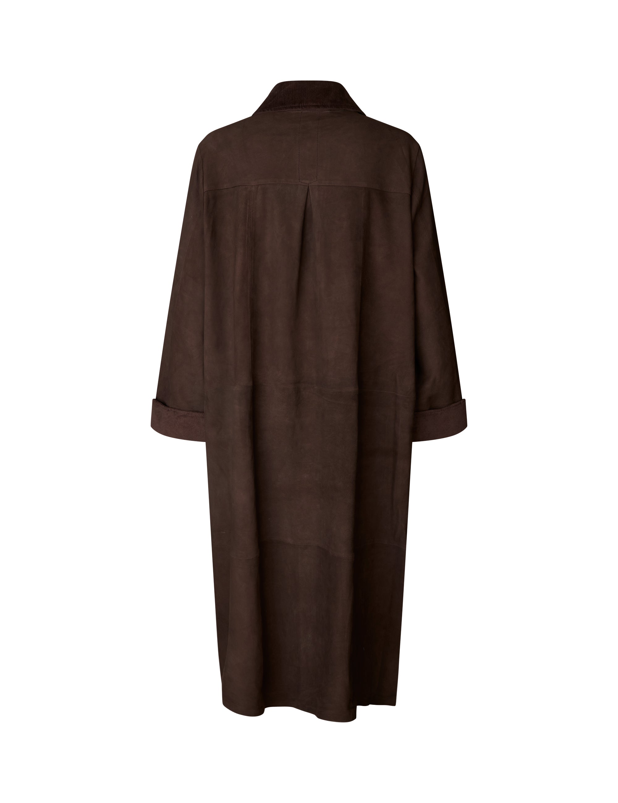 SAMANTHA - Dark Brown - Suede