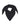 TRIANGLE SCARF - Black