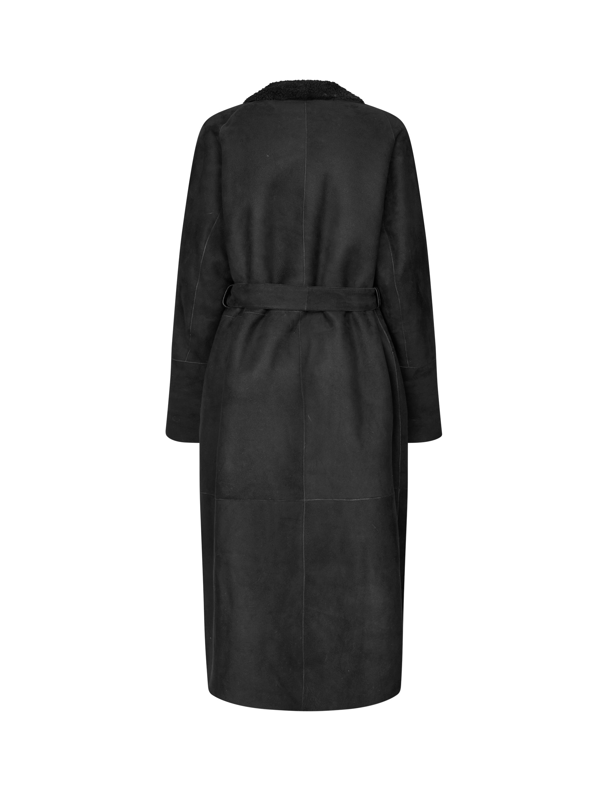 Vanja - K - 82 Black curley suede